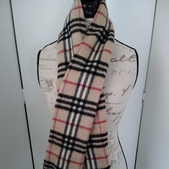 Burberry Accessories - Burberry London Unisex Cashmere Genuine Scarf